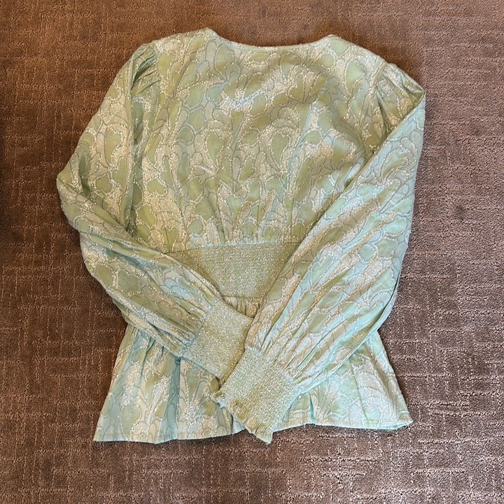 Roller Rabbit Smocked Blouse - Picture 4 of 4